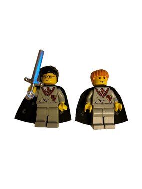 Lego Harry Potter Ron Weasley Minifigure Sword of Gryffindor Chamber of Secrets